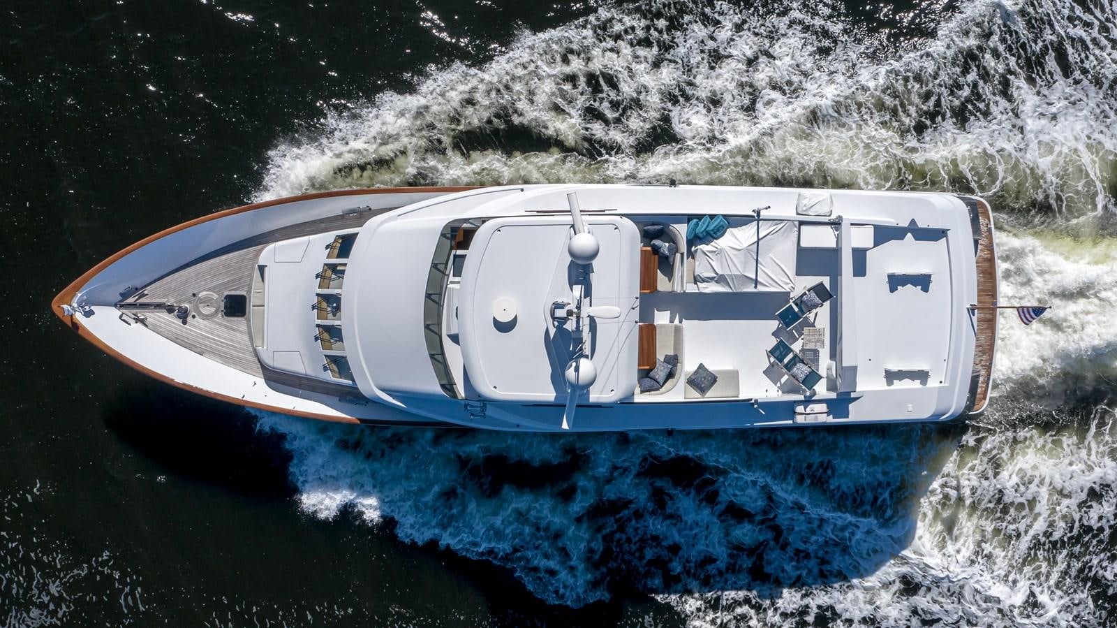 a boat on the water aboard CHECKERS Yacht for Sale