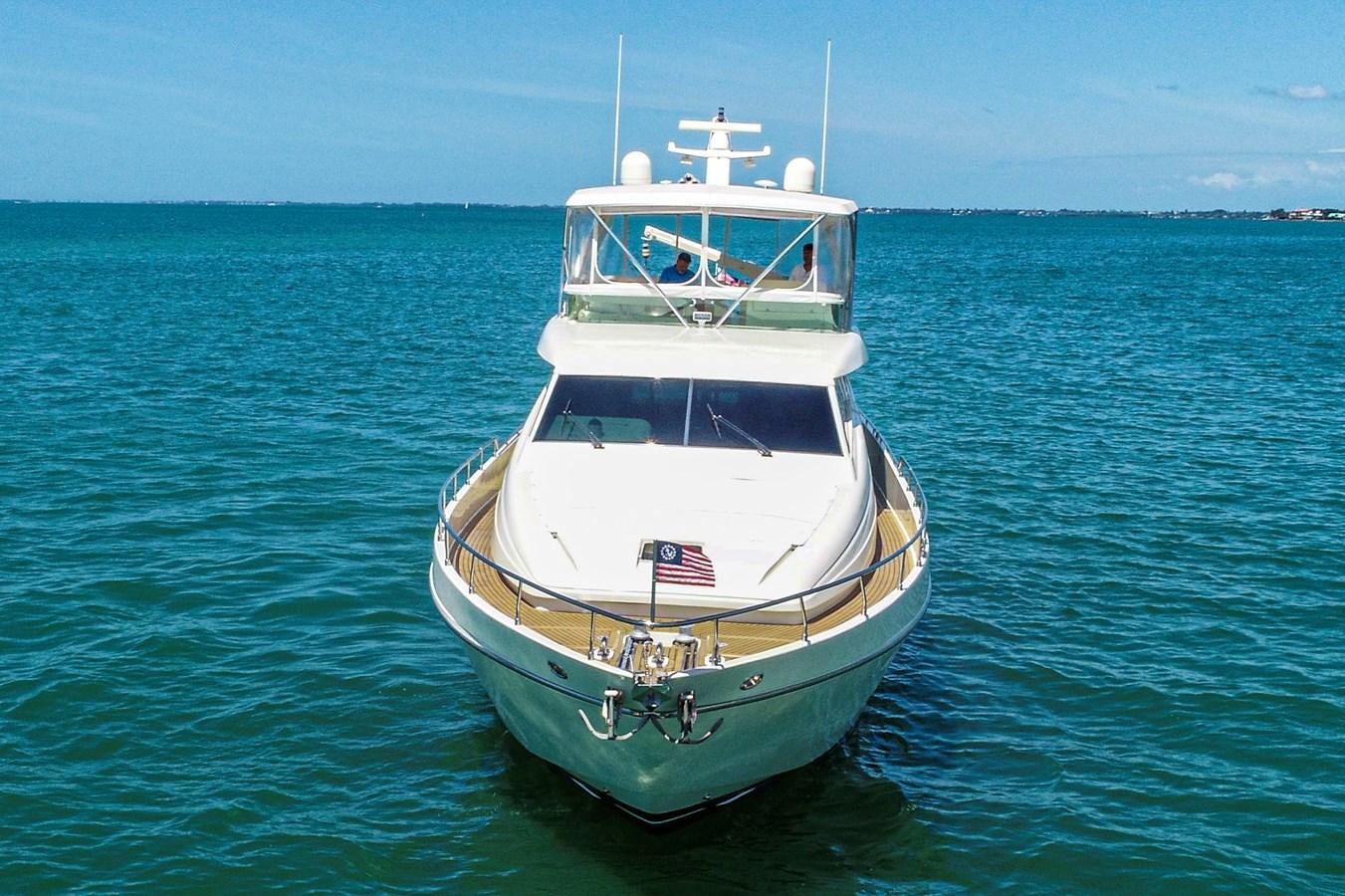 a boat in the water aboard FERRETTI Yacht for Sale