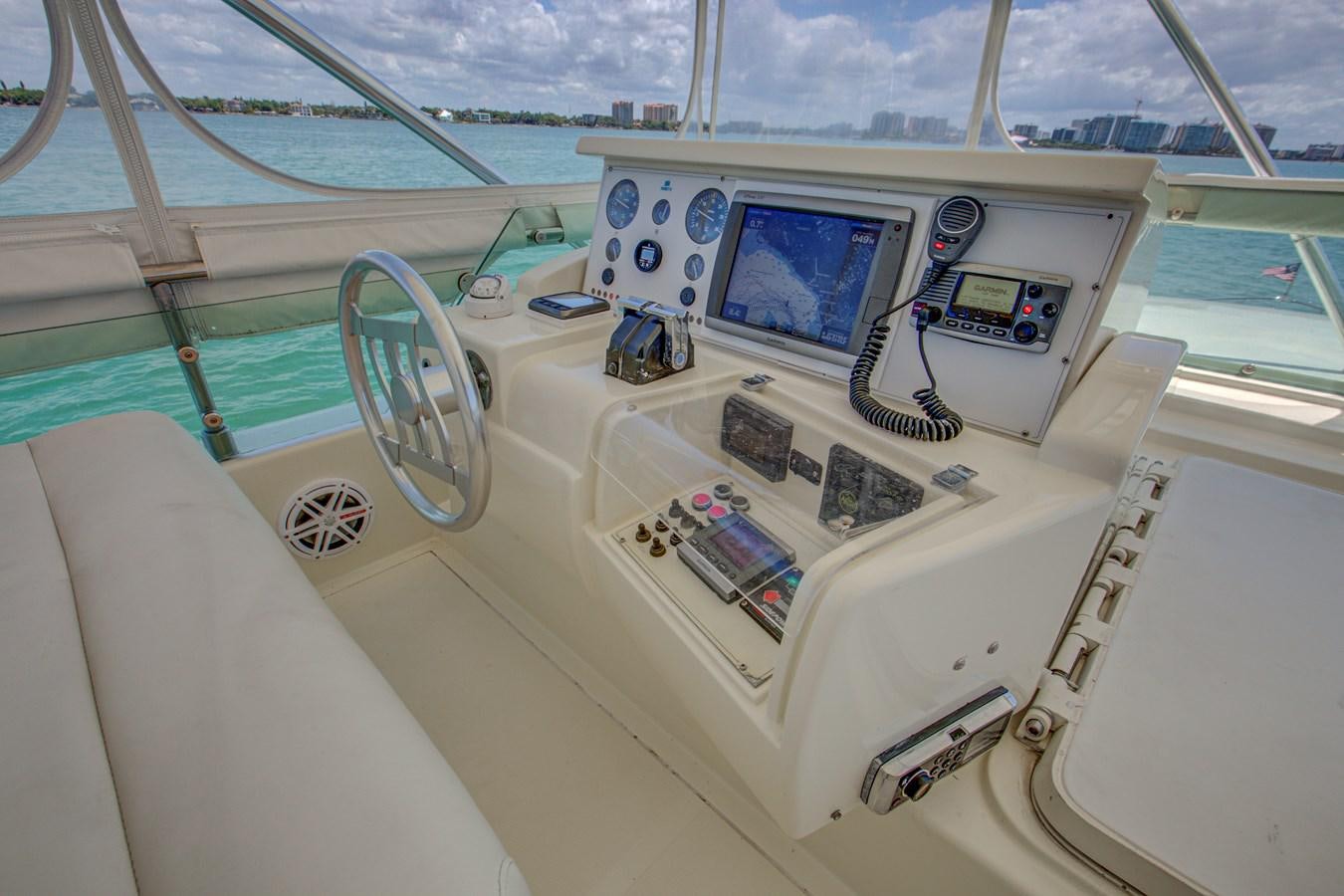 the cockpit of a plane aboard FERRETTI Yacht for Sale