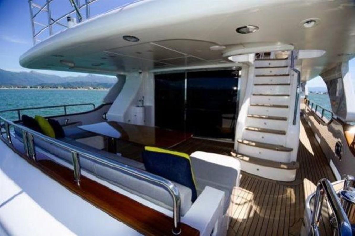 inside of a boat aboard BENNETTI 105 Yacht for Sale