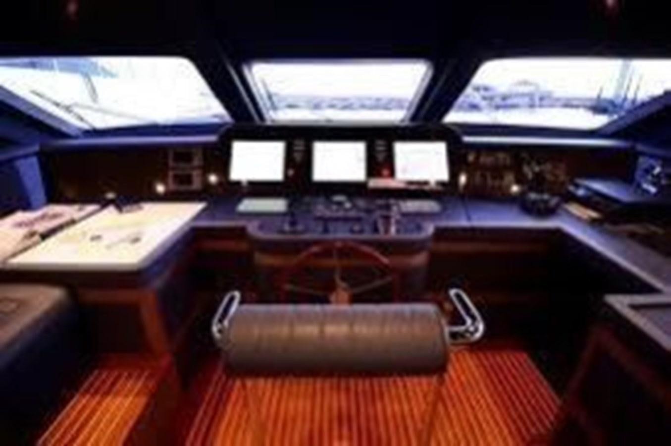 a close-up of a computer aboard BENNETTI 105 Yacht for Sale