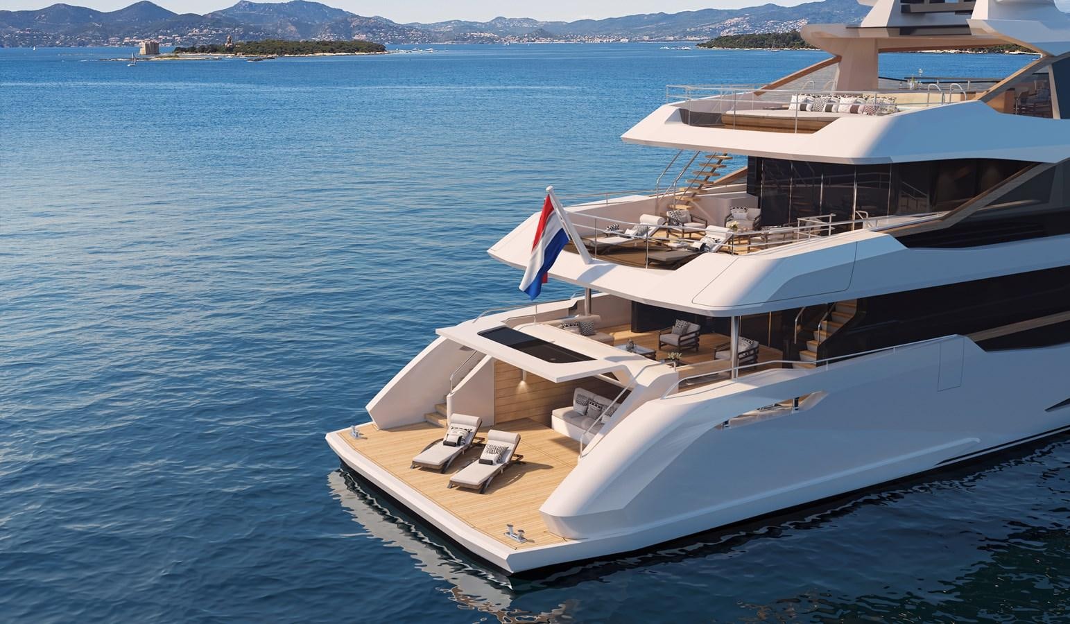 a couple of boats on the water aboard MOONEN MARQUIS Yacht for Sale