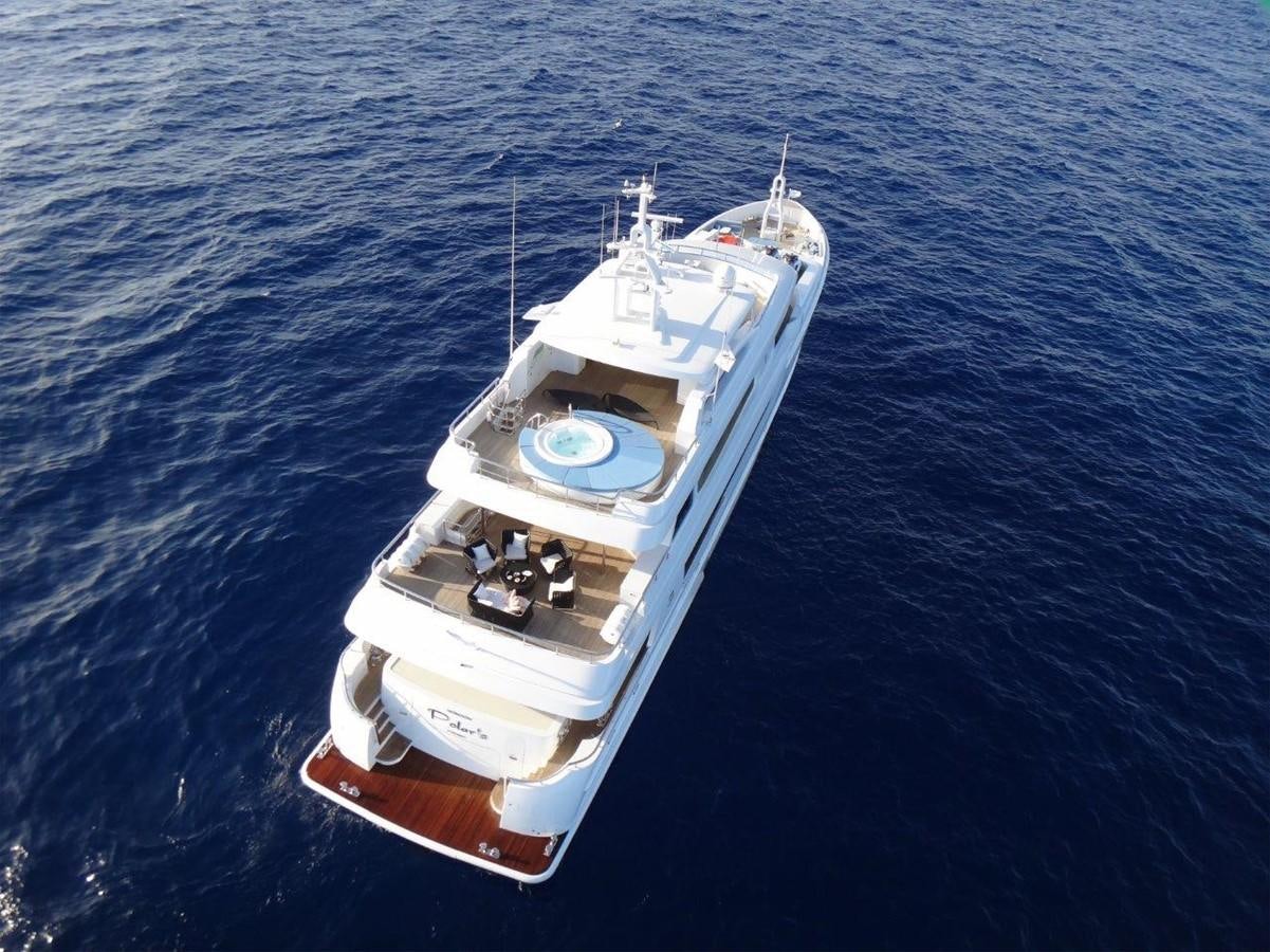 a boat in the water aboard EP150 Yacht for Sale