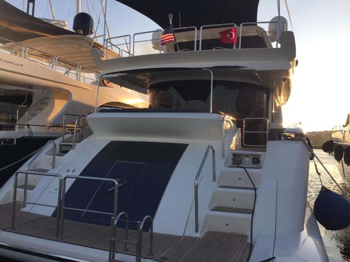 a boat on the water aboard AEGINA Yacht for Sale