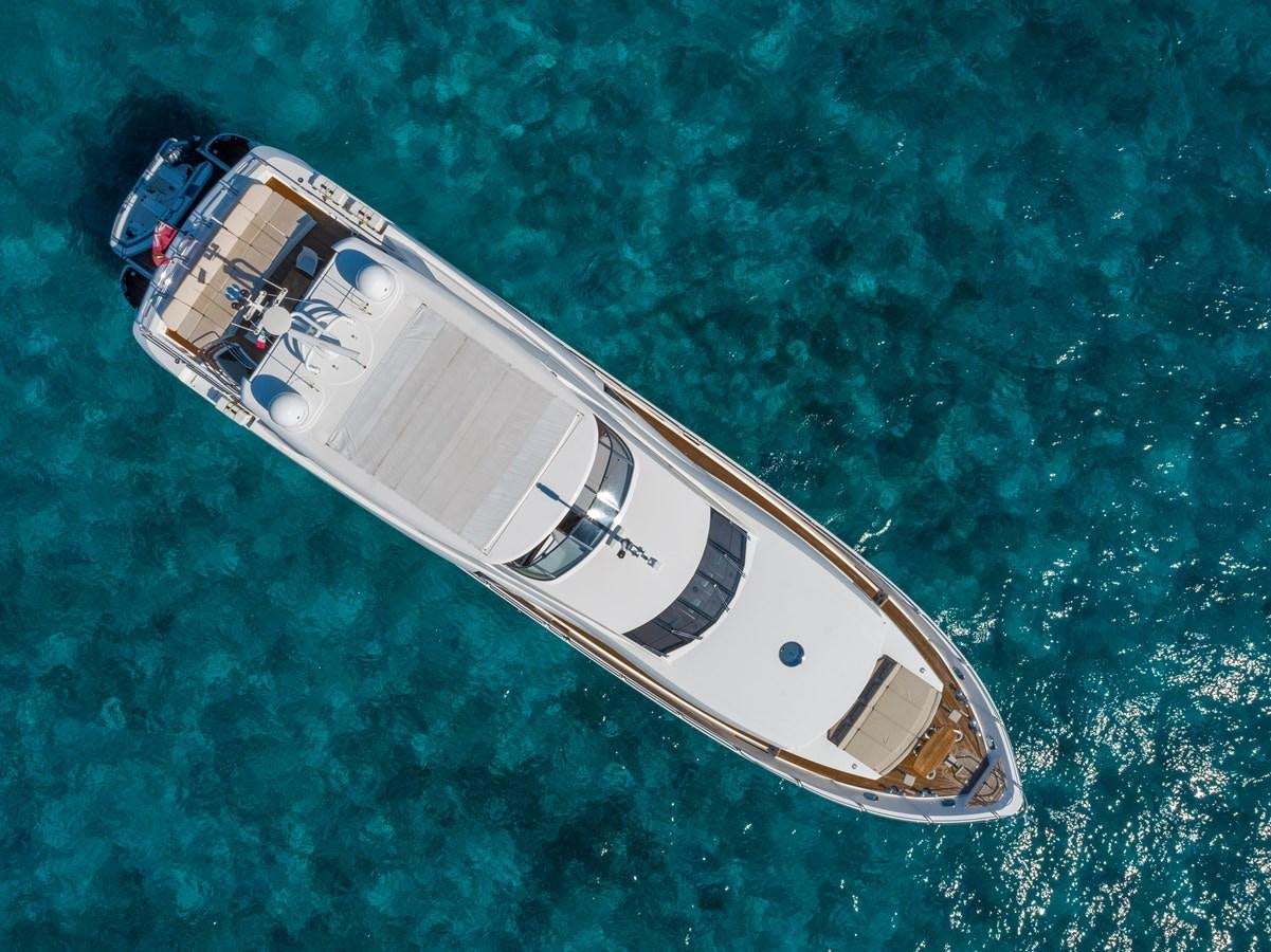 a satellite in the water aboard 2010 SUNSEEKER 34M  @ AVENTURA FL Yacht for Sale