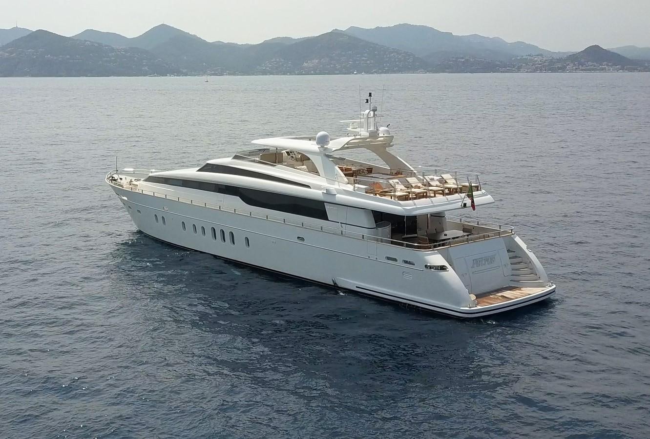 a boat on the water aboard PETRUS Yacht for Sale