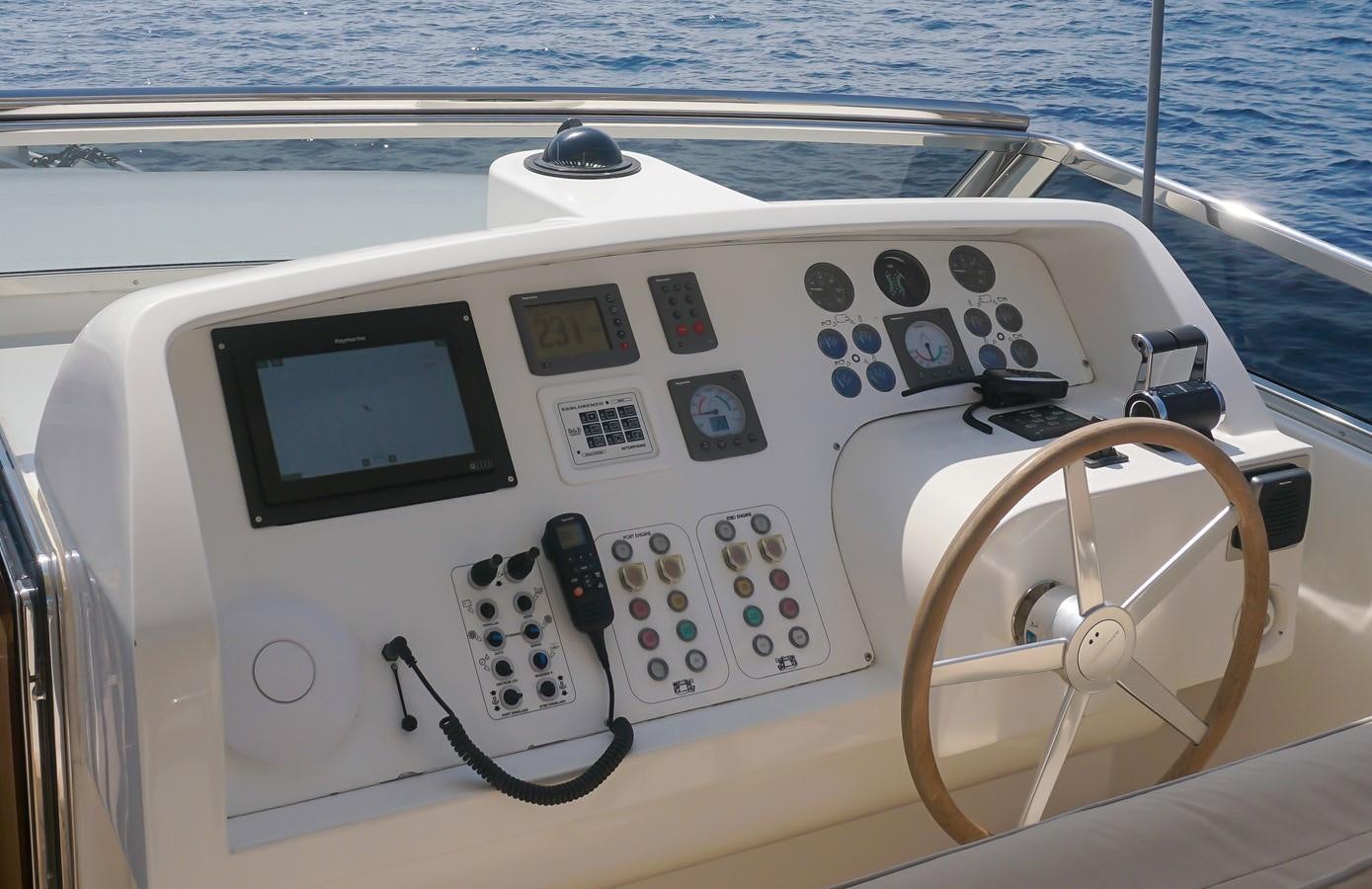 the inside of a boat aboard PETRUS Yacht for Sale