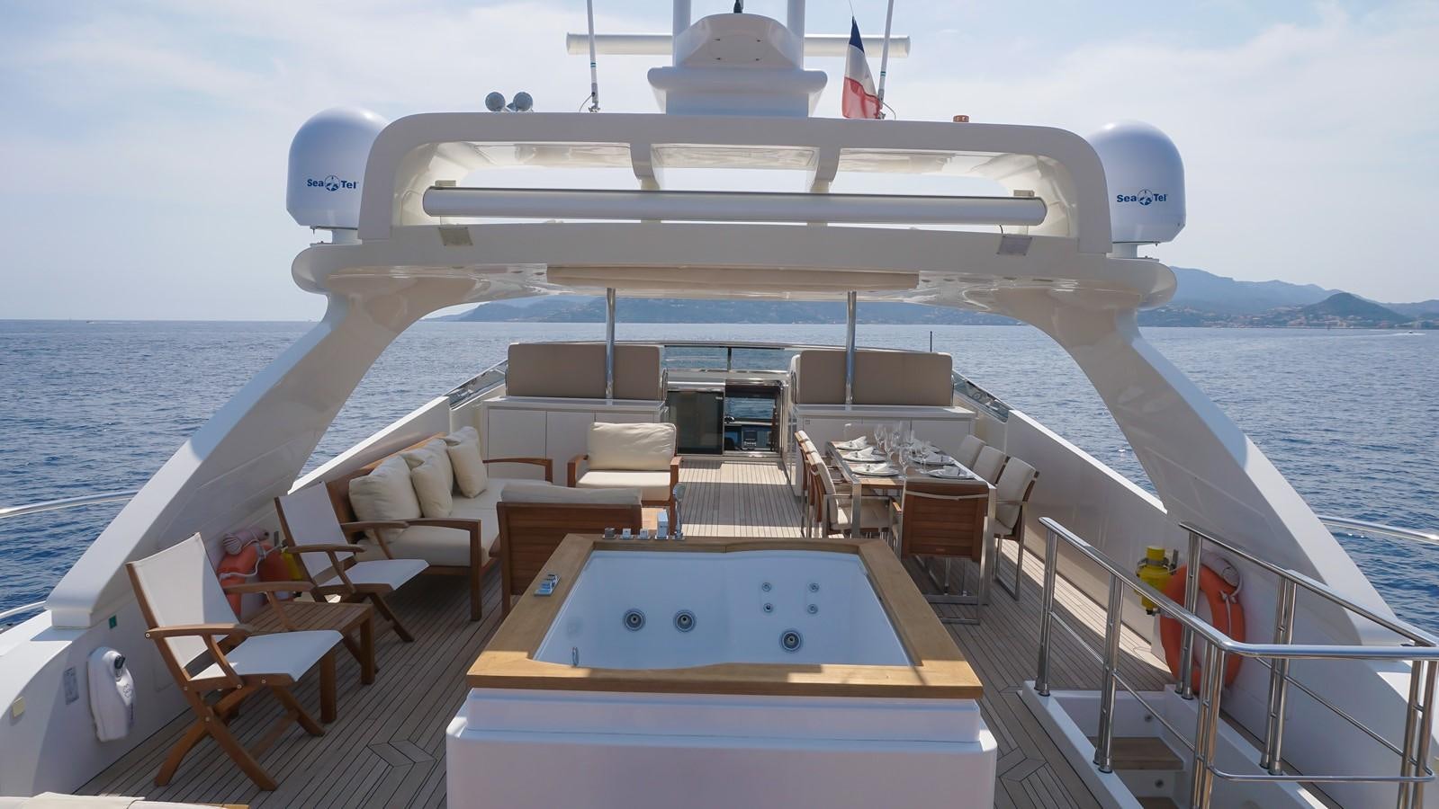 a ship on the water aboard PETRUS Yacht for Sale