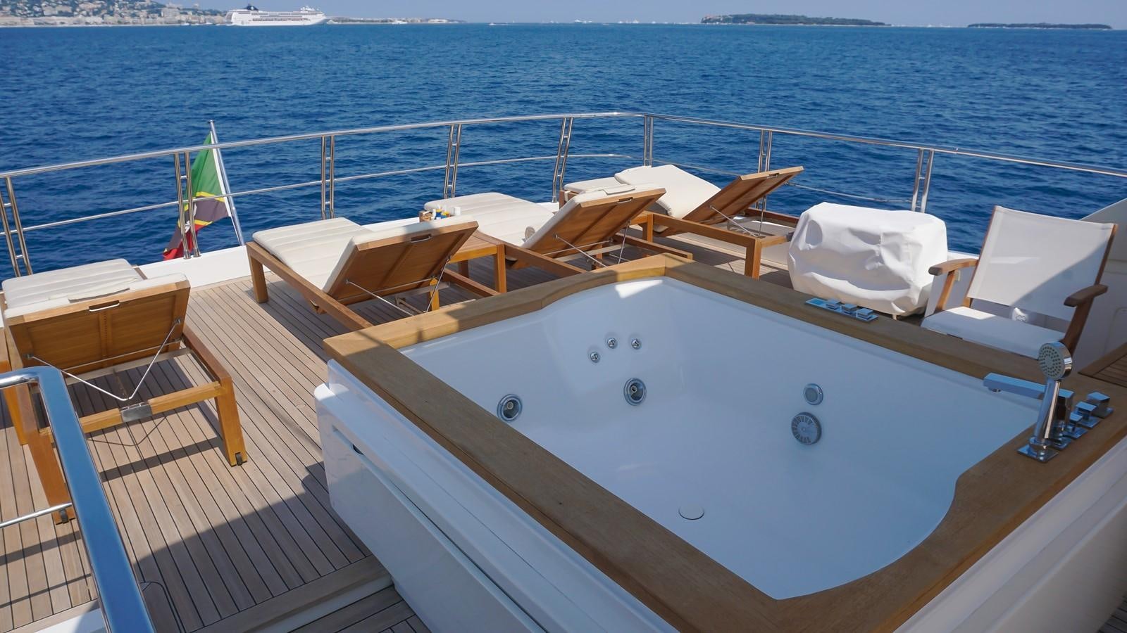 a boat on the water aboard PETRUS Yacht for Sale