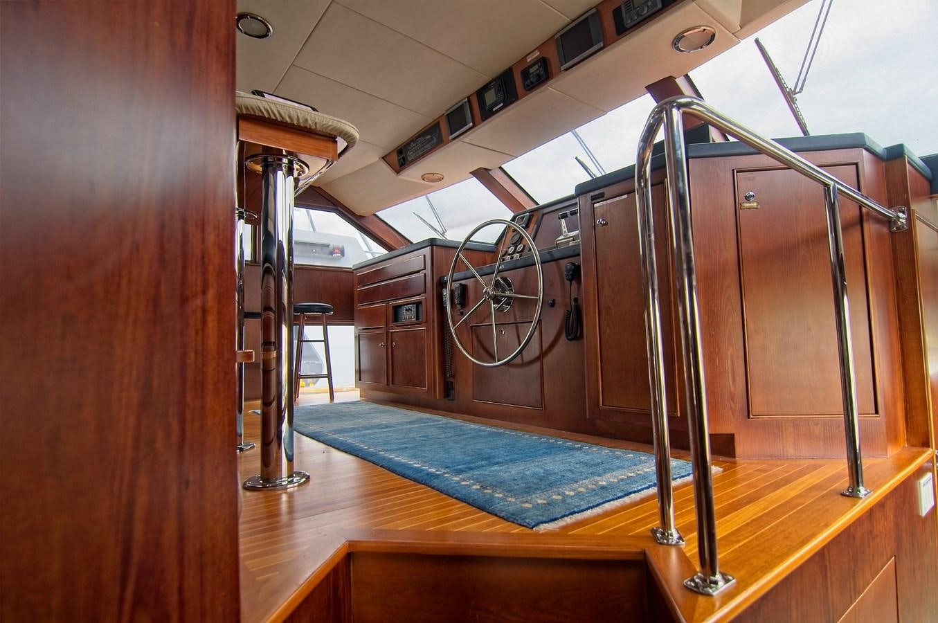 a large machine inside a building aboard VICTORY Yacht for Sale
