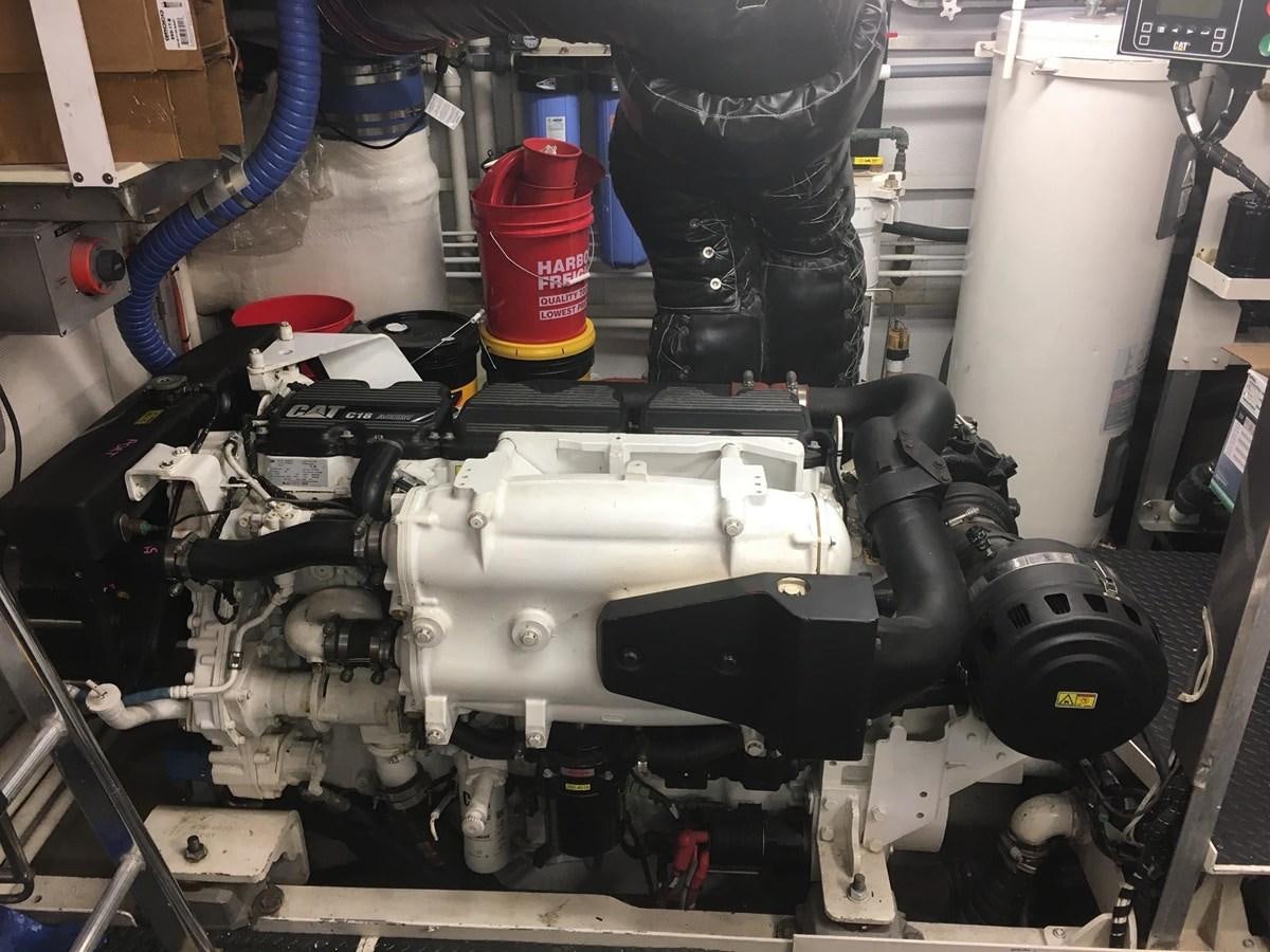 a machine with a red cup aboard VICTORY Yacht for Sale