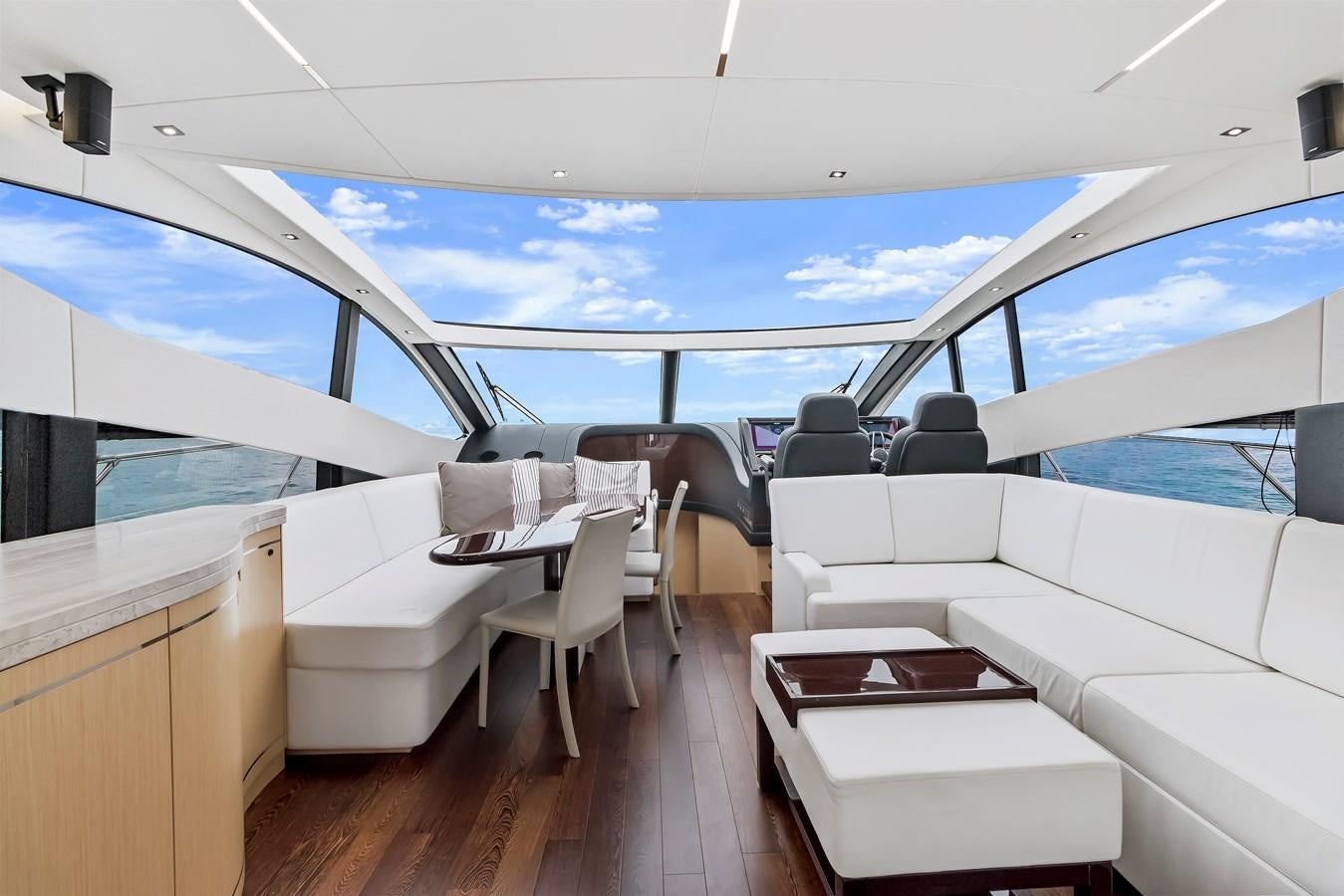 inside of a boat aboard SUNSEEKER PREDATOR Yacht for Sale