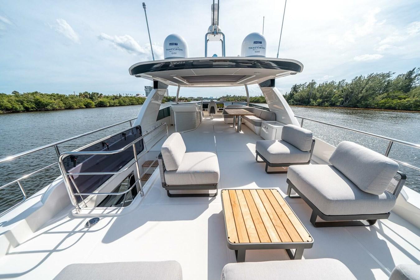 a boat on a boat aboard NAVETTA 68 Yacht for Sale