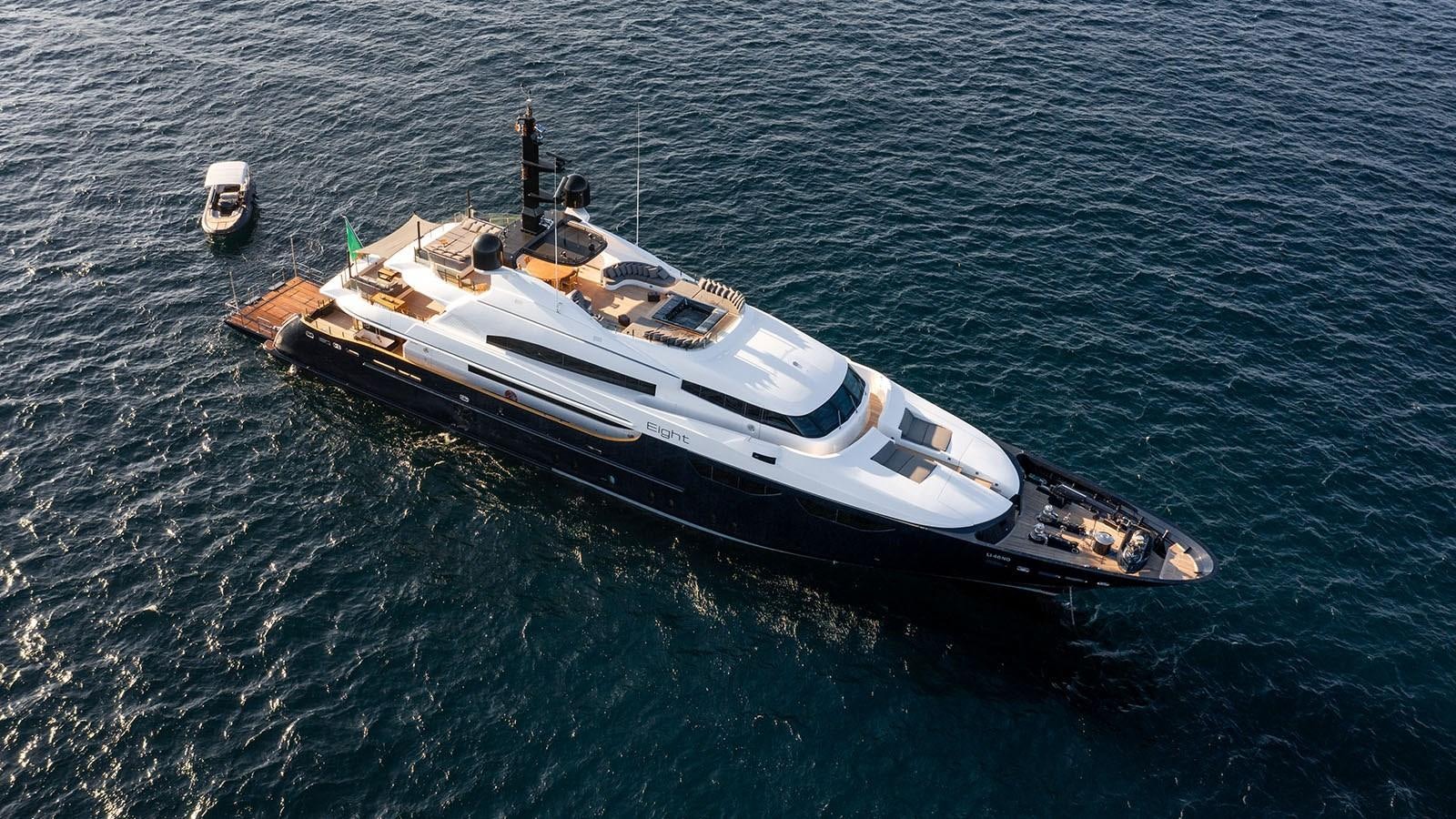 a boat in the water aboard ALASKA Yacht for Sale