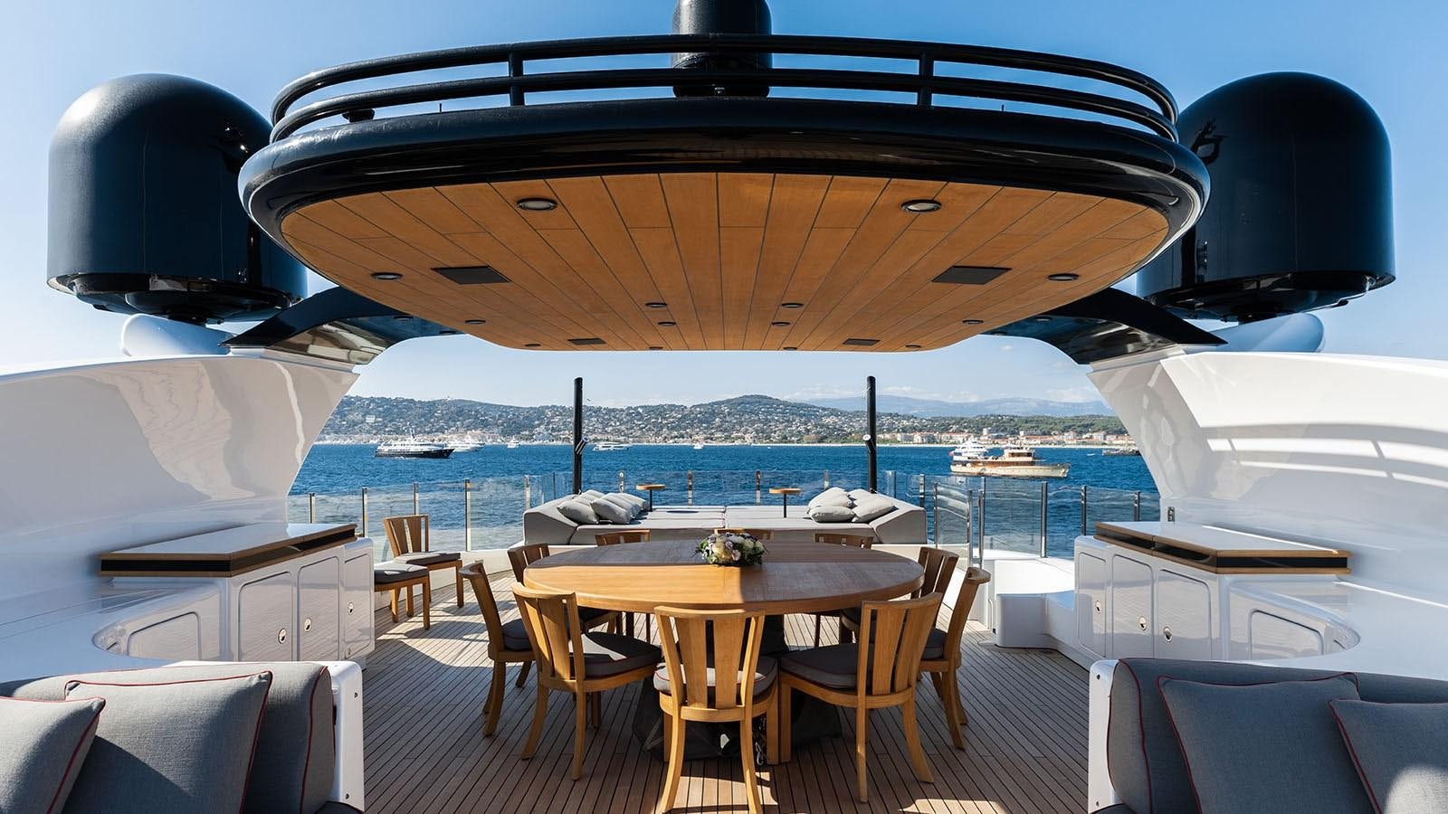 a boat on the water aboard ALASKA Yacht for Sale