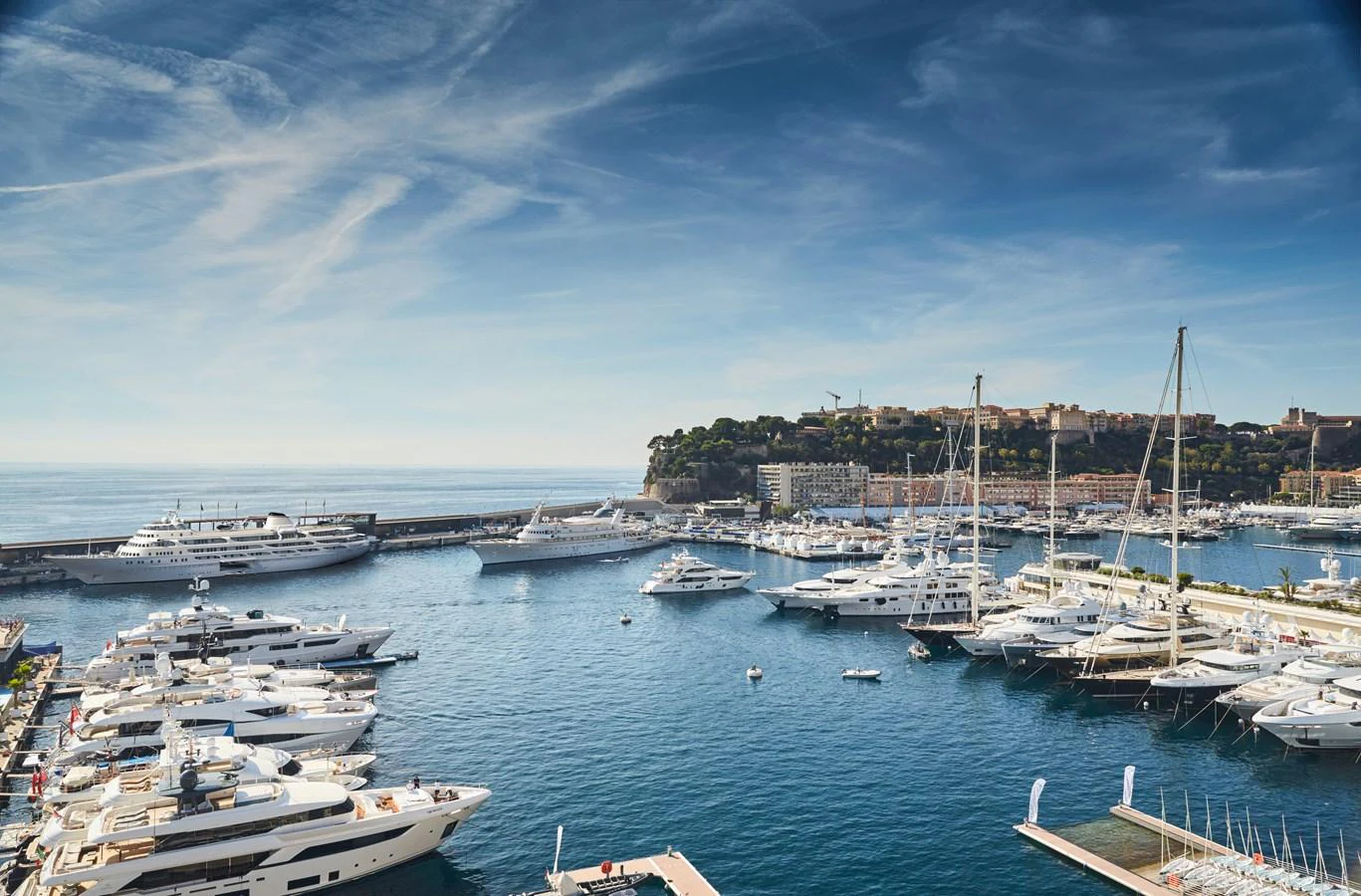 boats in the water aboard PROJECT Y910 Yacht for Sale