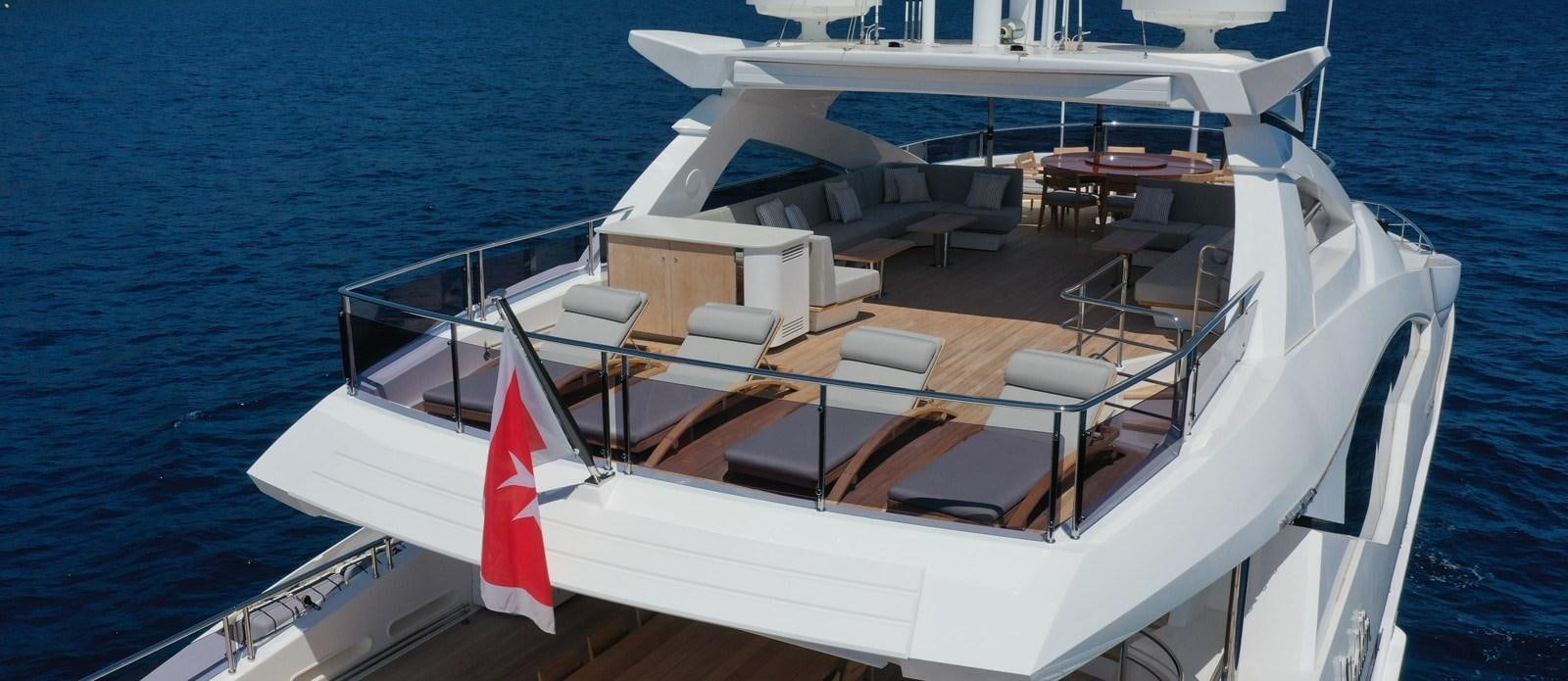 a boat on the water aboard ALADDIN Yacht for Sale