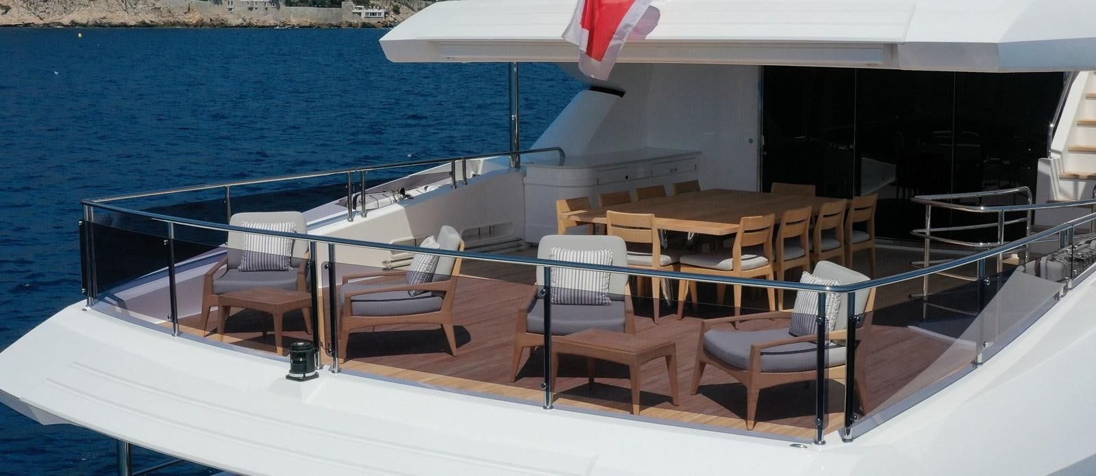 a boat on the water aboard ALADDIN Yacht for Sale