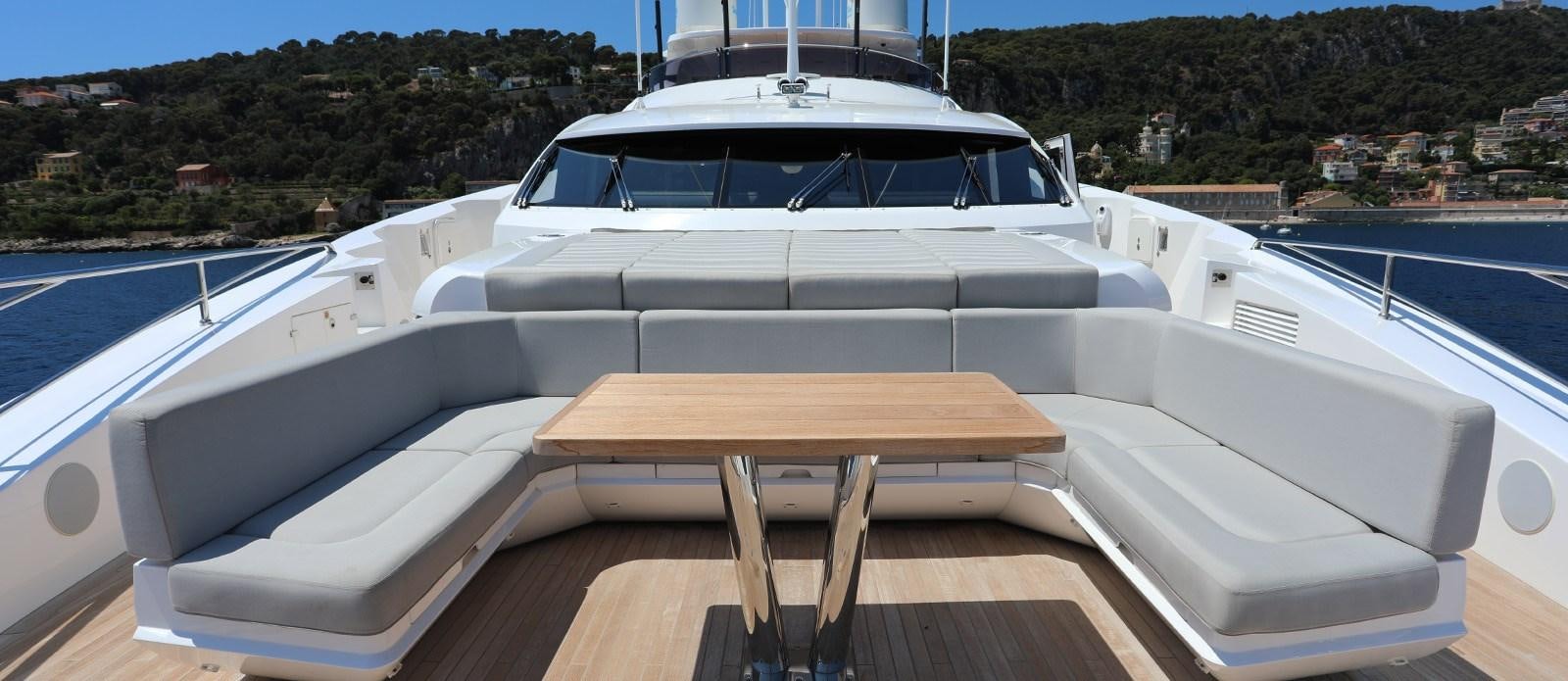 a boat on the water aboard ALADDIN Yacht for Sale
