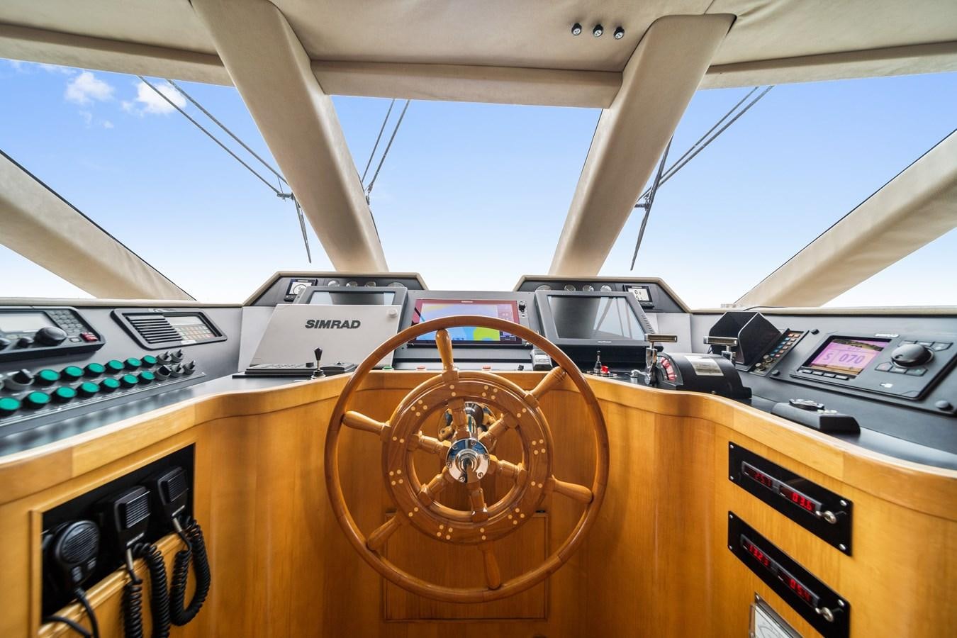 the inside of a plane aboard OCEAN DRIVE Yacht for Sale