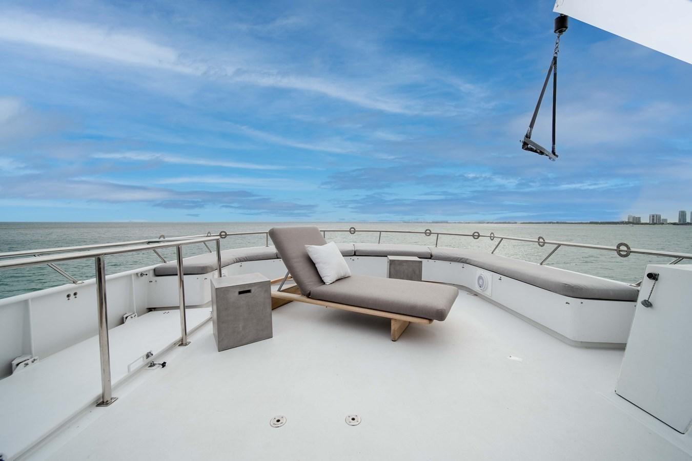 a deck on a boat aboard OCEAN DRIVE Yacht for Sale