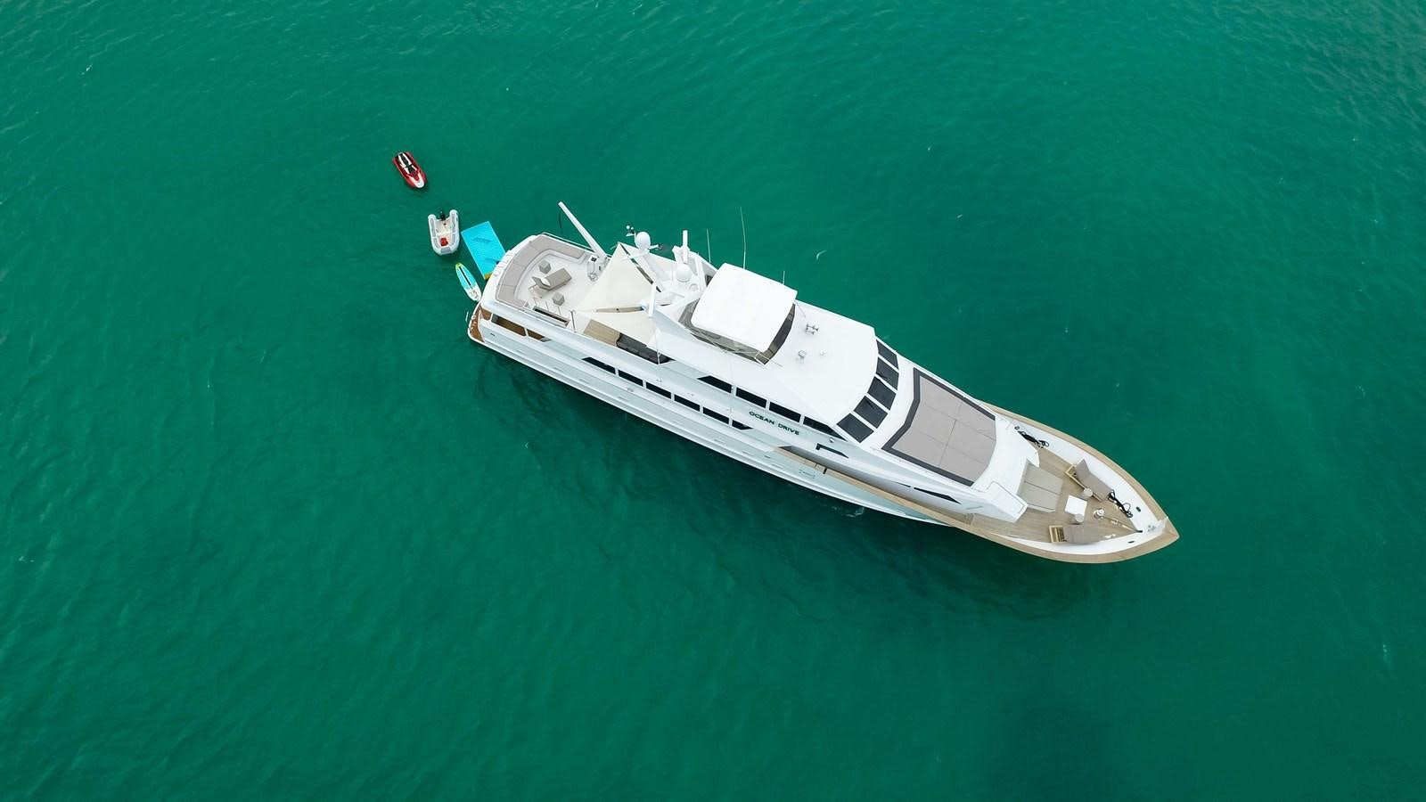 a boat in the water aboard OCEAN DRIVE Yacht for Sale