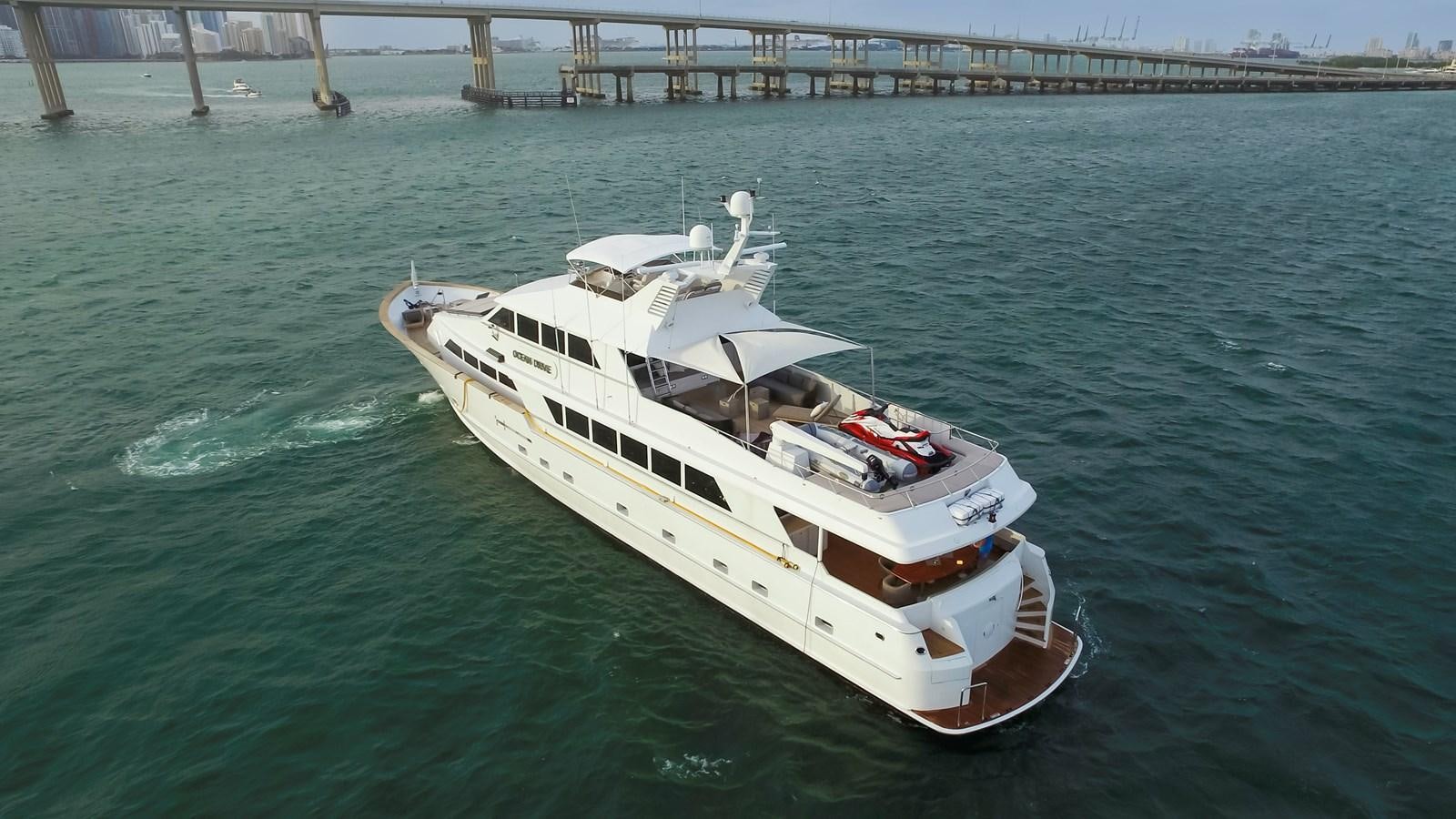 a boat in the water aboard OCEAN DRIVE Yacht for Sale
