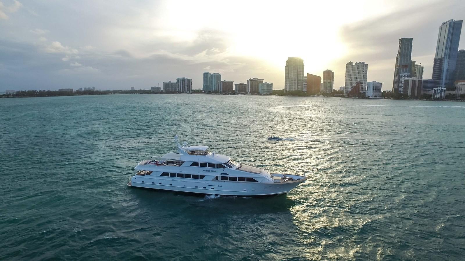 a boat in the water aboard OCEAN DRIVE Yacht for Sale