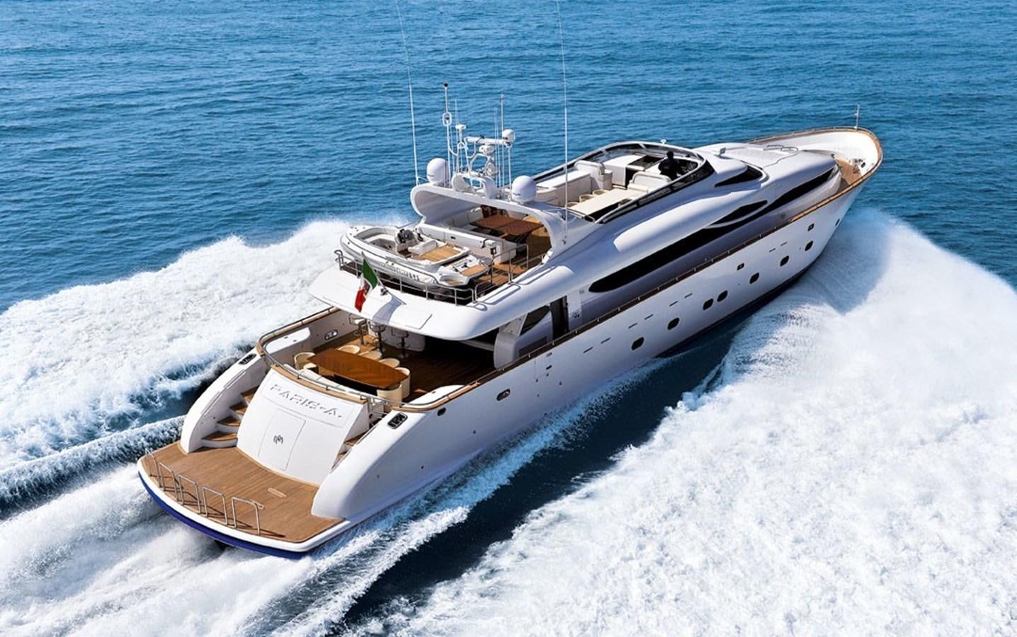 a boat on the water aboard MAIORA 35 DP Yacht for Sale