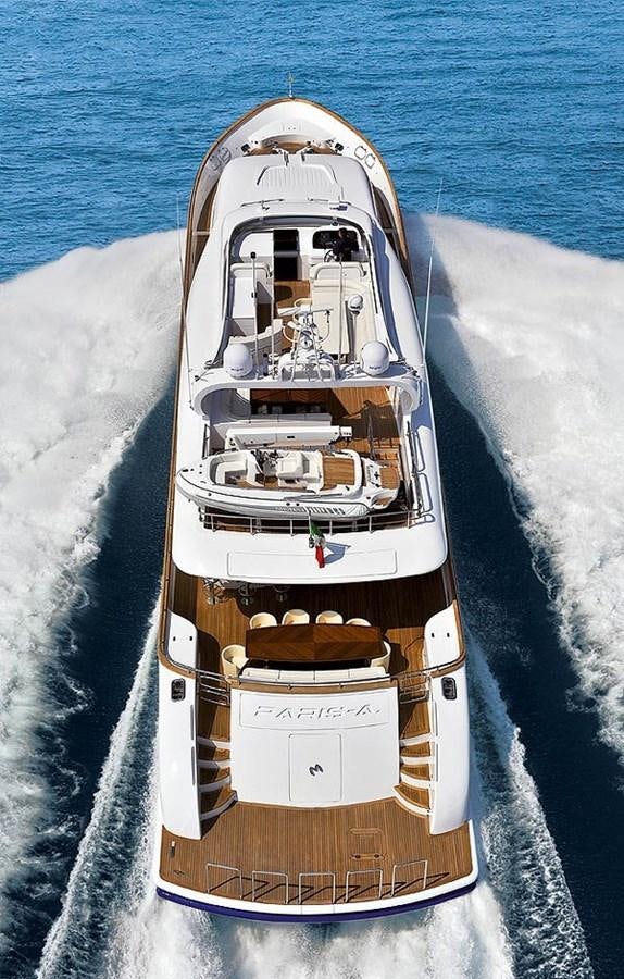 a ship on the water aboard MAIORA 35 DP Yacht for Sale