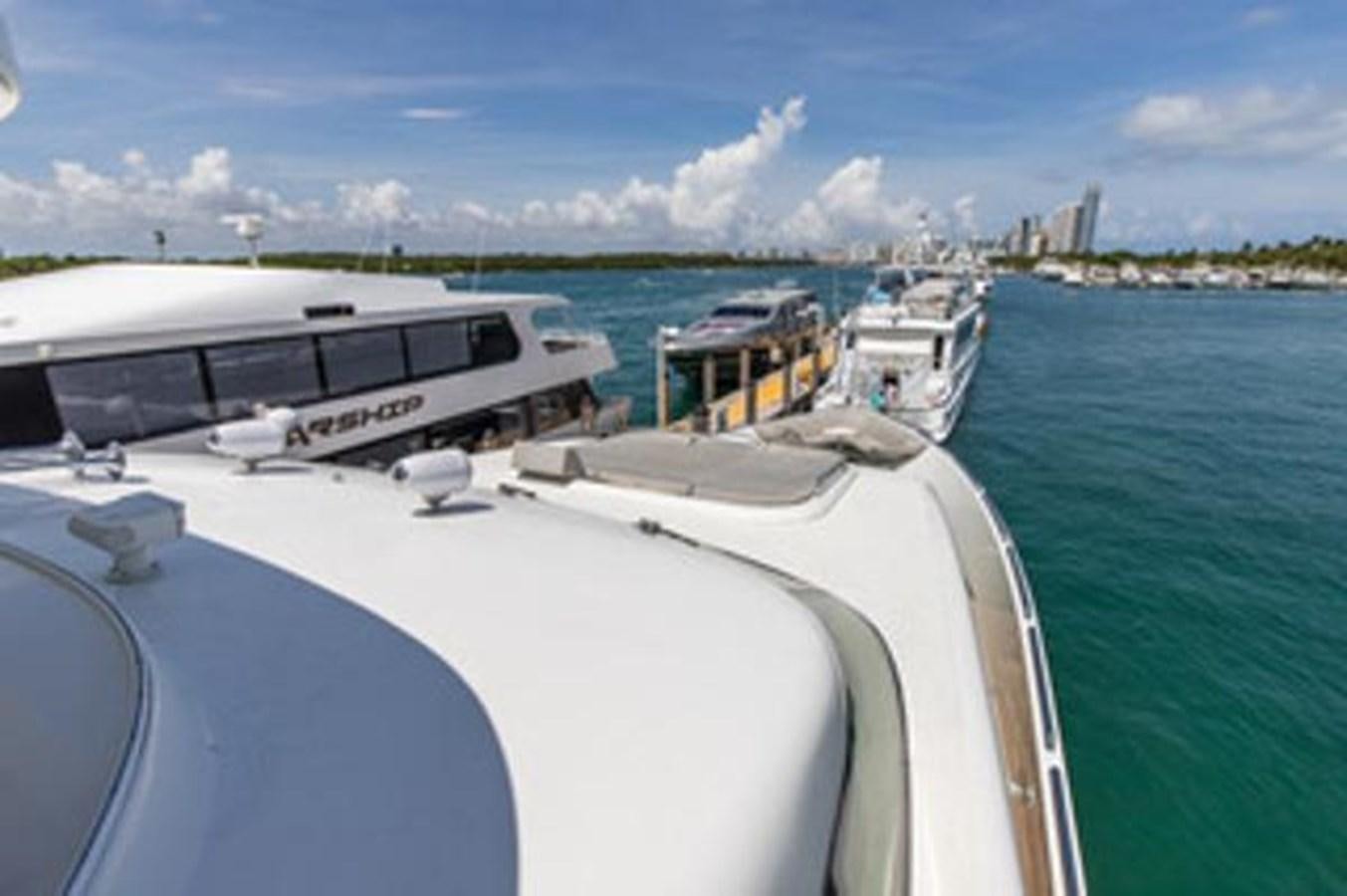 a boat in the water aboard 2000 116 BAGLIETTO Yacht for Sale