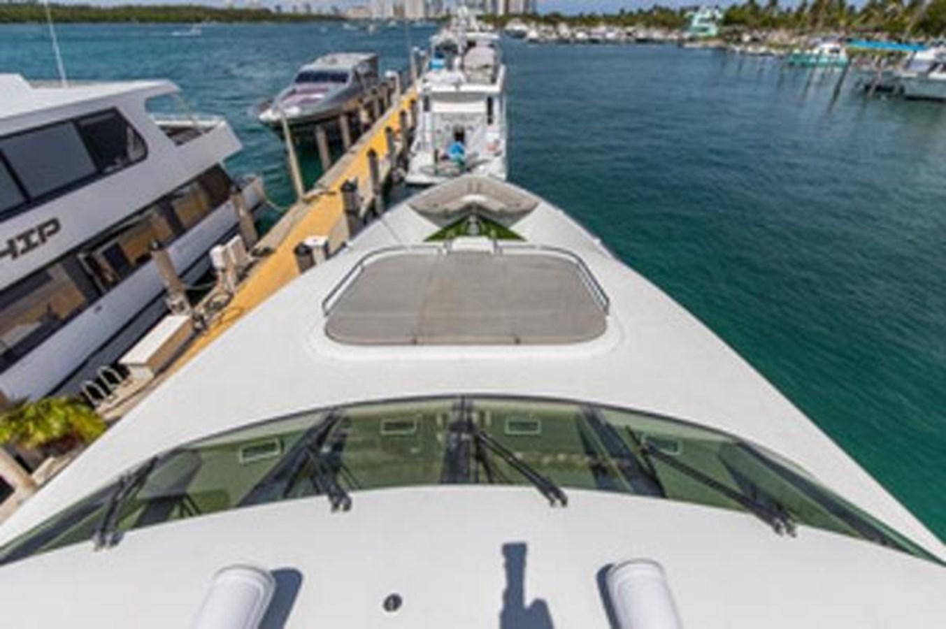 a boat on the water aboard 2000 116 BAGLIETTO Yacht for Sale