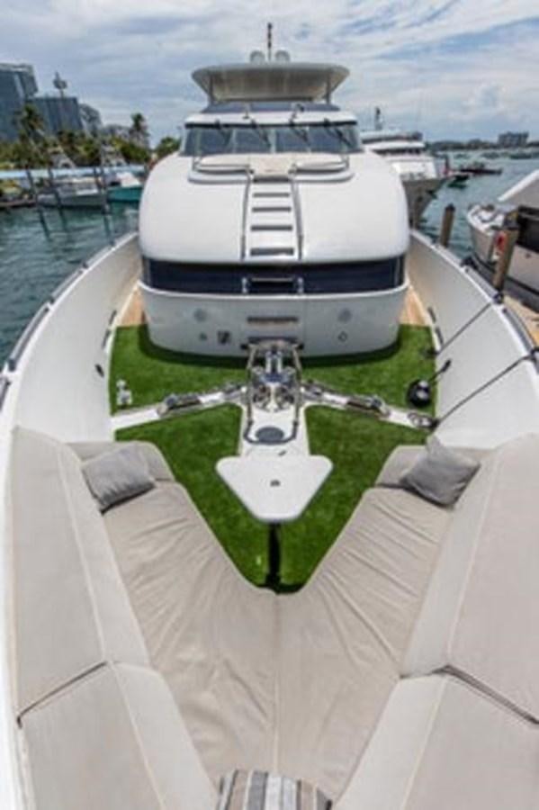 a boat in the water aboard 2000 116 BAGLIETTO Yacht for Sale