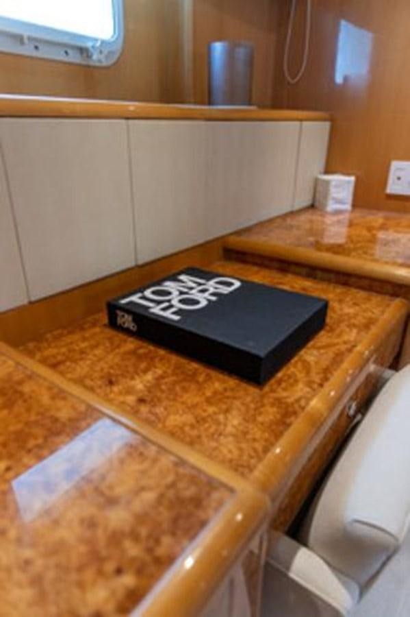 a black box on a counter aboard 2000 116 BAGLIETTO Yacht for Sale
