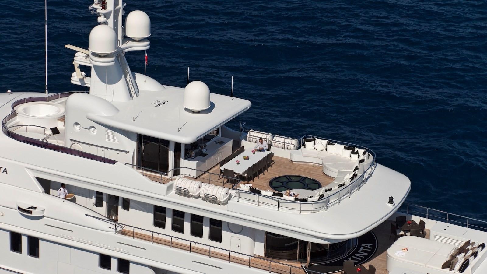 a white boat in the water aboard BELLA 2 Yacht for Sale