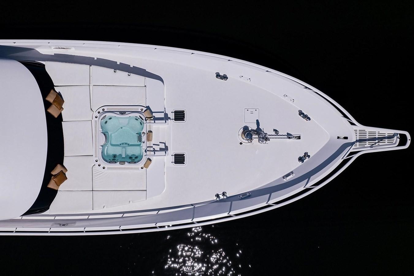 a close-up of a plane aboard TEMPO REALE Yacht for Sale