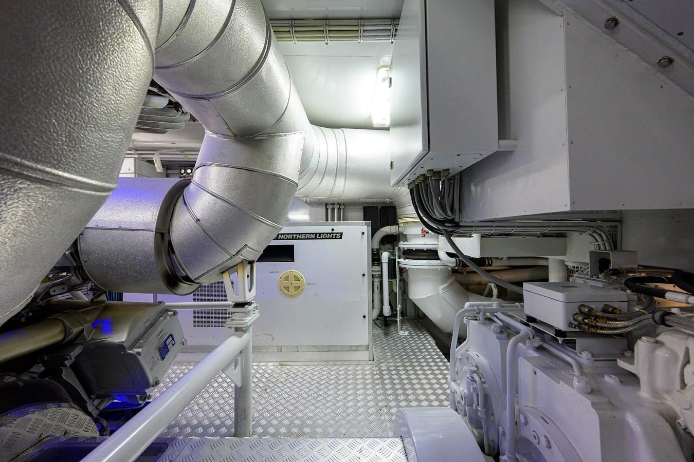 a close-up of a machine aboard TEMPO REALE Yacht for Sale