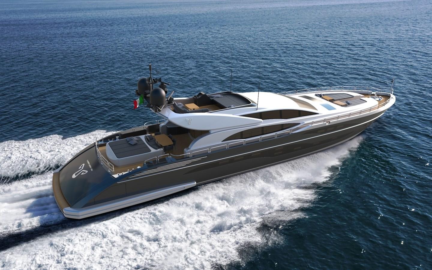 a boat on the water aboard LEOPARD 36 Yacht for Sale