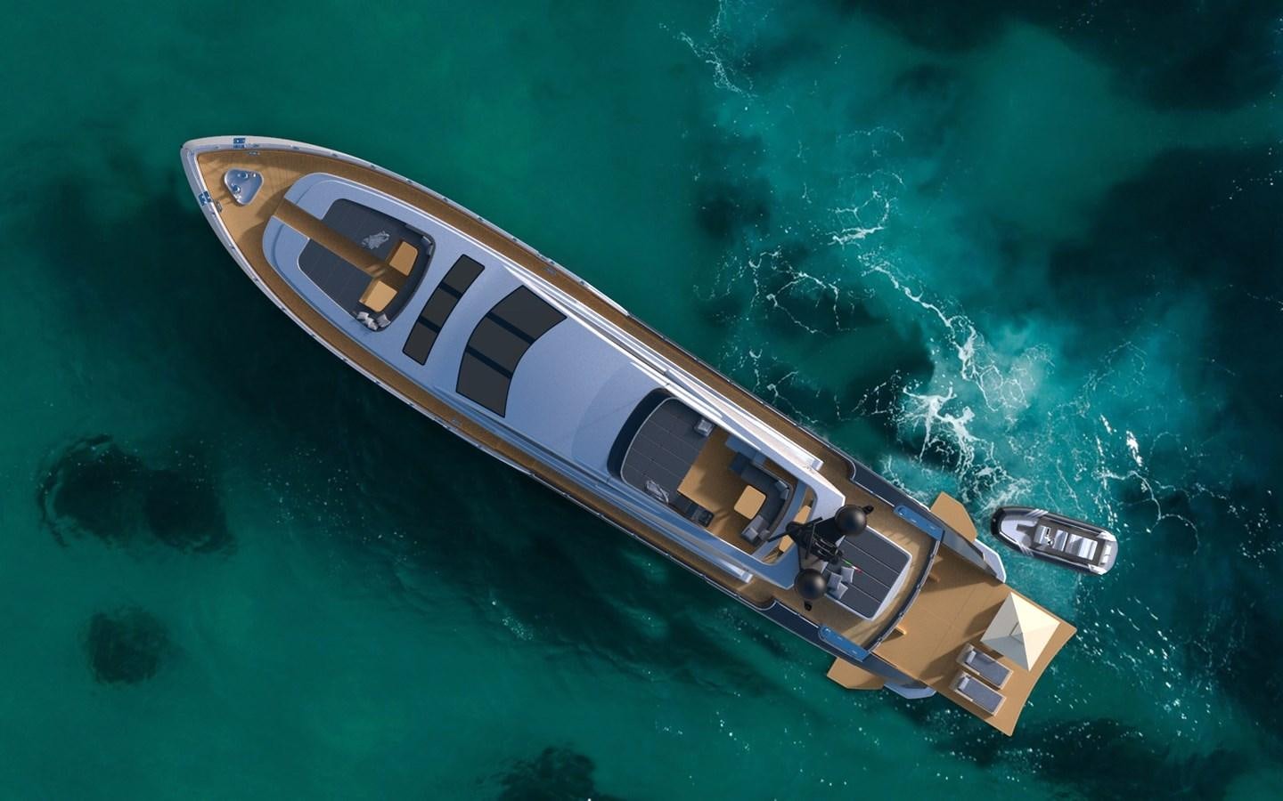 a satellite in space aboard LEOPARD 36 Yacht for Sale