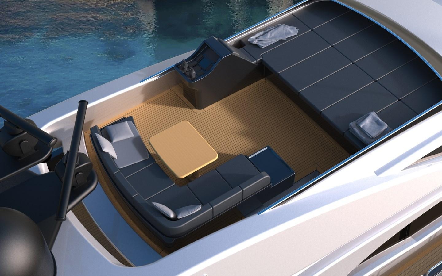 the inside of a boat aboard LEOPARD 36 Yacht for Sale