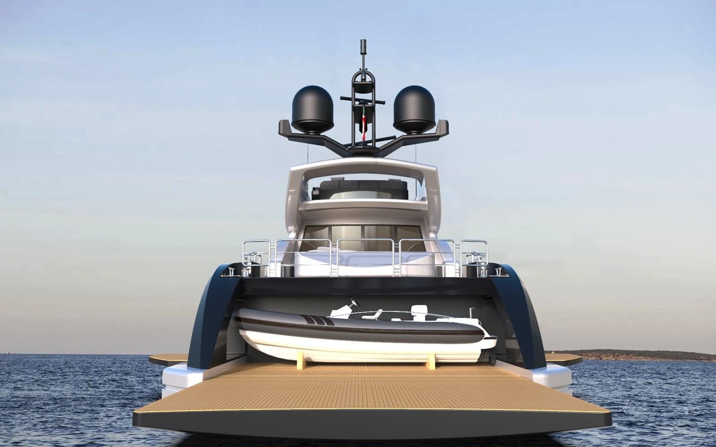 a boat with a camera on it aboard LEOPARD 36 Yacht for Sale
