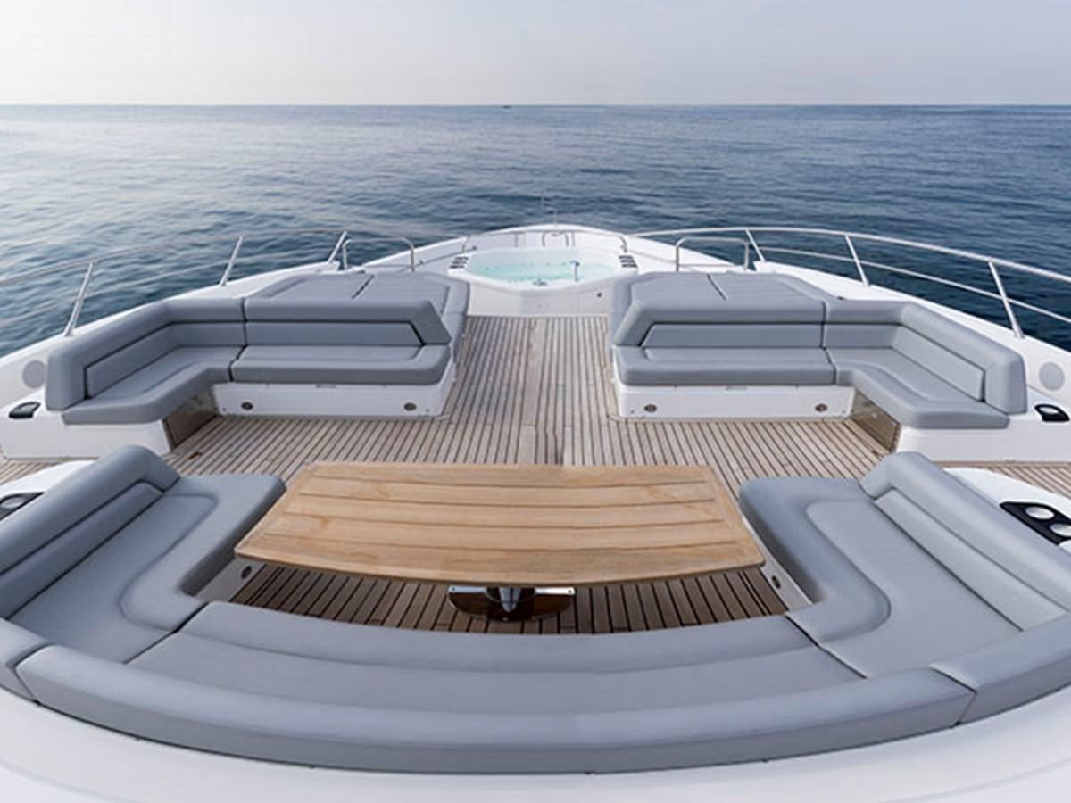 a boat on the water aboard FREEDOM Yacht for Sale