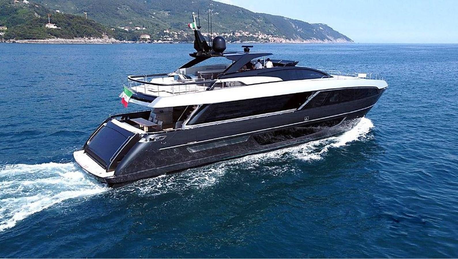 a boat on the water aboard 100 RIVA CORSARO Yacht for Sale