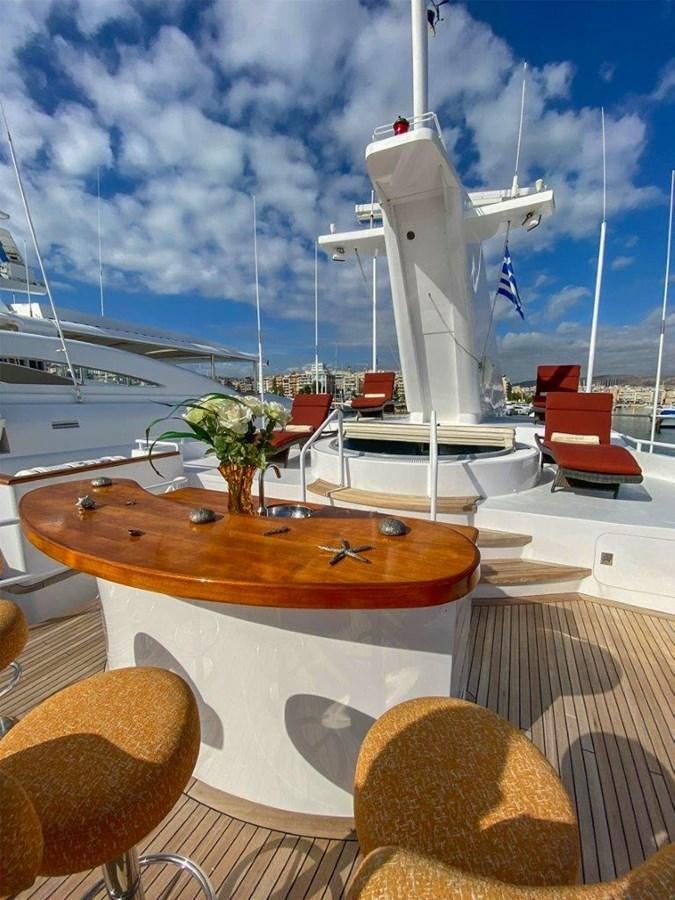 a boat on the water aboard KOKOMO NIGHTS Yacht for Sale