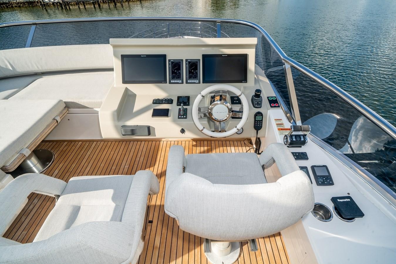 the inside of a boat aboard CIAO BELLA Yacht for Sale