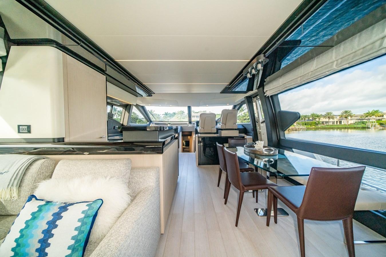a boat on the water aboard CIAO BELLA Yacht for Sale