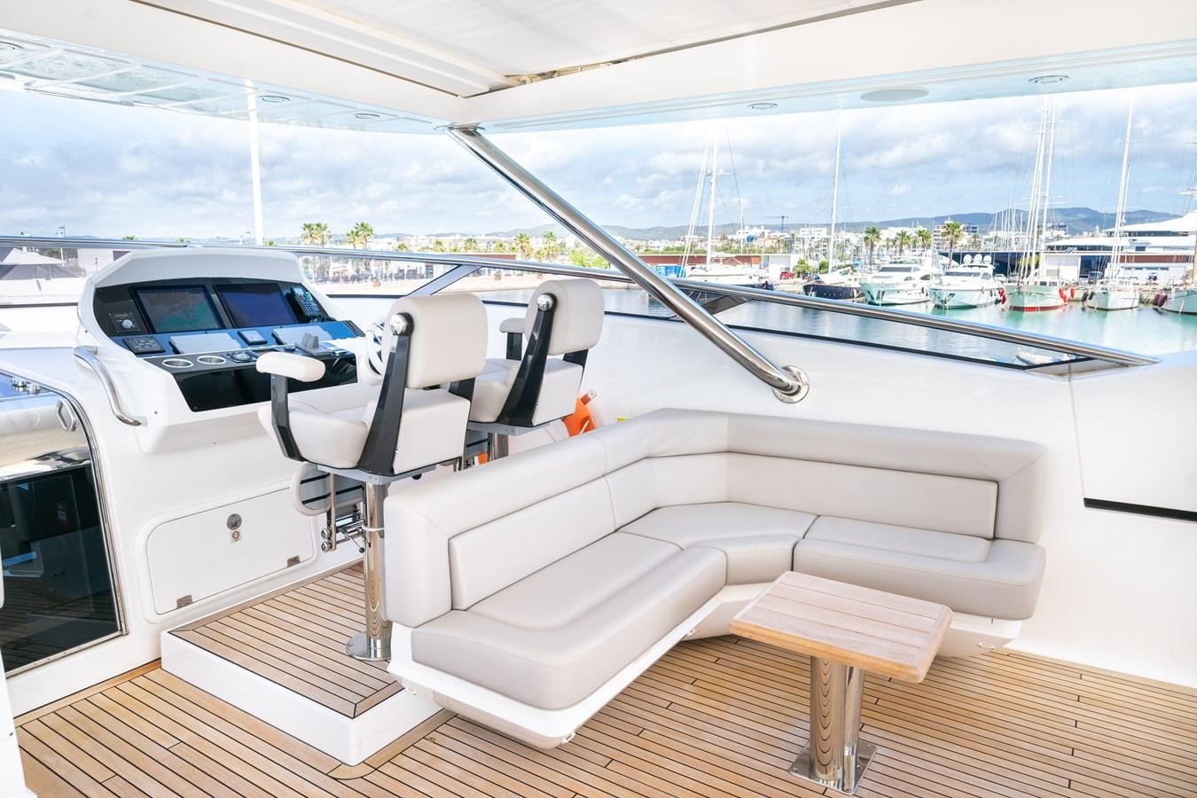 a boat on the water aboard SUNSEEKER 116 -  QART HADASHT Yacht for Sale