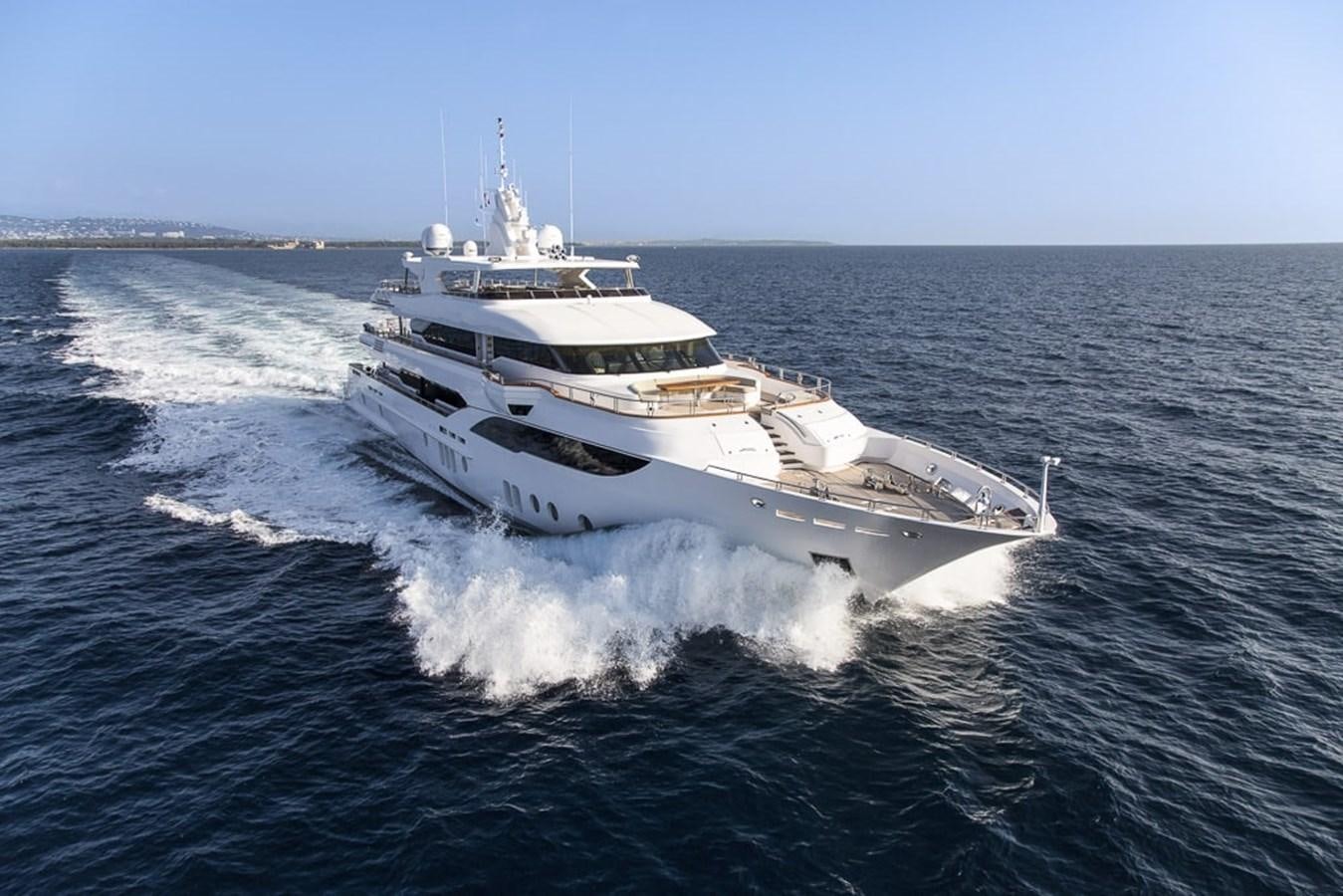 a boat on the water aboard MAJESTY 155 Yacht for Sale