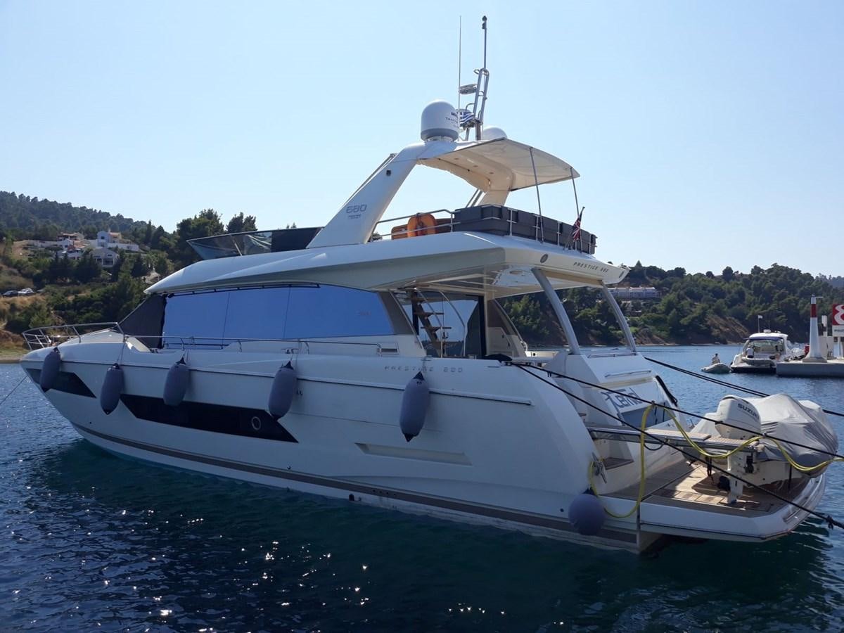 a boat in the water aboard MEIGA Yacht for Sale