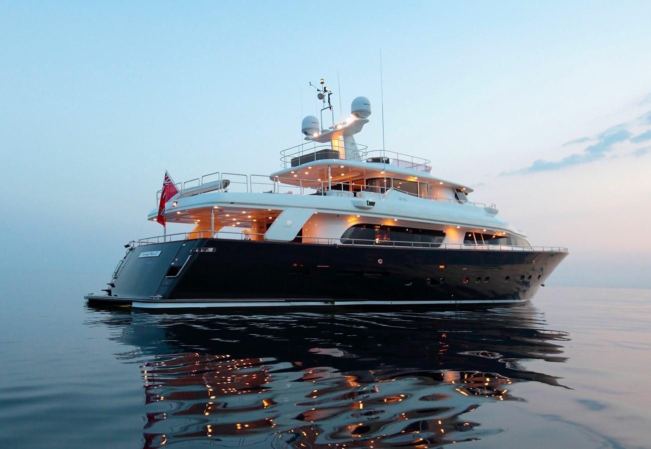 a boat on the water aboard LADY SOUL Yacht for Sale